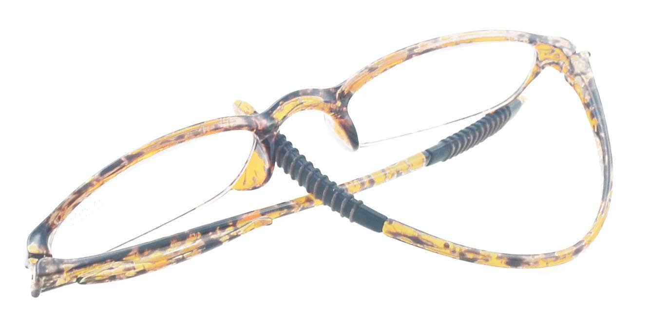 Computer Blue Light Blocking Reading Glasses(Flexible and Lightweight) Plastic Portable Readers