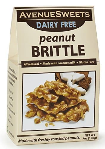 Dairy Free Vegan Peanut Brittle - 7oz box
