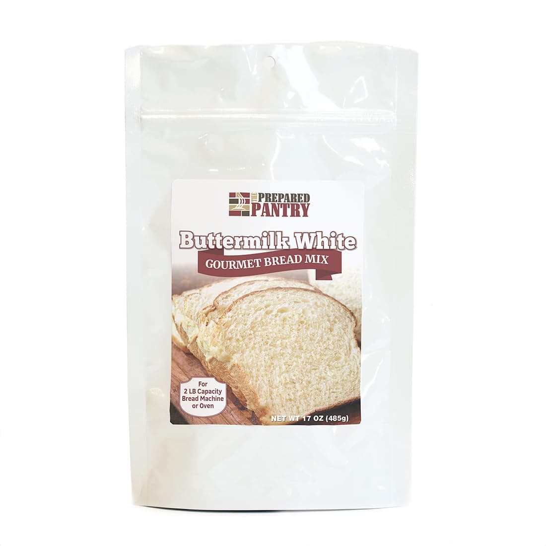 The Prepared Pantry Buttermilk White Bread Mix; Single Pack; For Bread Machine or Oven