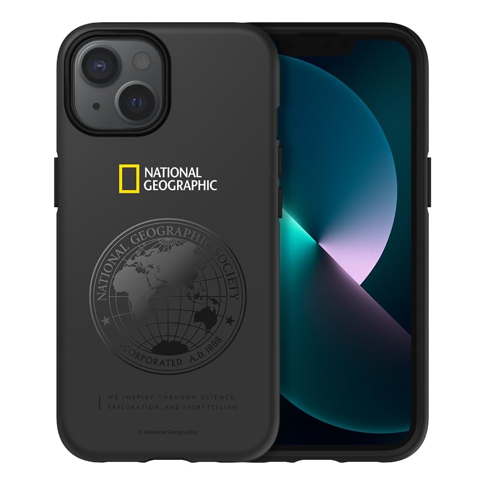 National GeographicGlobal Seal Double Protective Case iPhone 14 Black