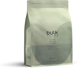 Bulk Vegan Protein Powder, Vanilla, 2.5 kg, Packaging May Vary
