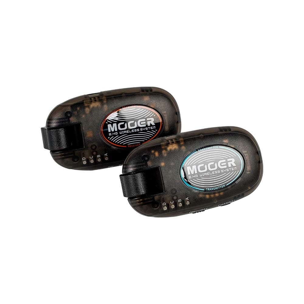 MOOER Air P10 Wireless System Transmitter Receiver for Electric Guitar,Acoustic Instruments Acoustic Guitar Ukelele Violin with Piezoelectric Pickups
