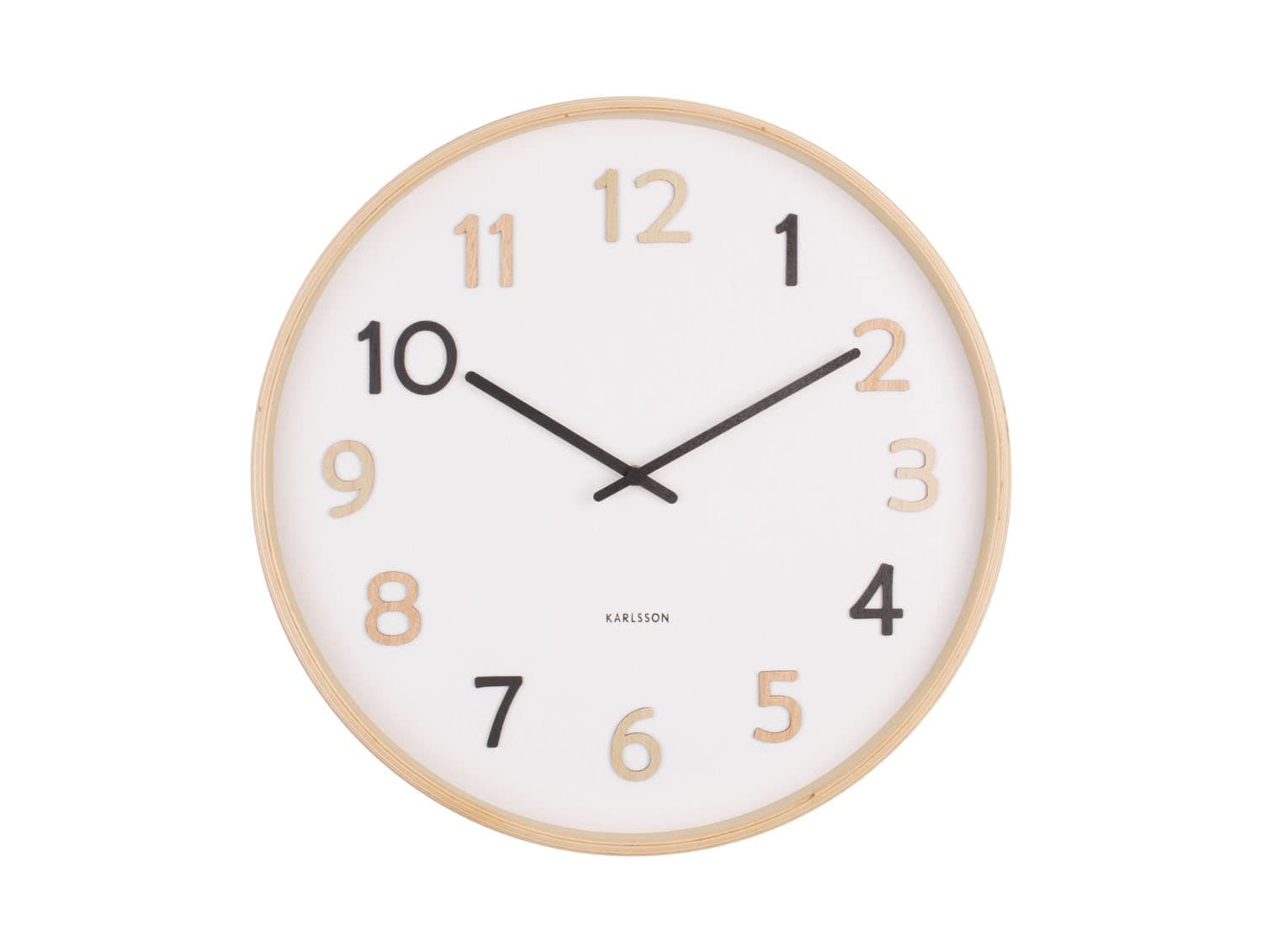 KarlssonWall Clock Pure Wood Grain Wall Clock - MultiColour
