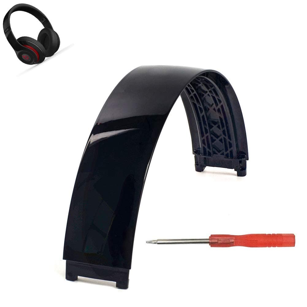Studio 2.0 Headband Replacement Top Arch Head Band Repair Fix Parts Compatible with Beats Studio 2.0 Studio 2 Wired Wireless Over Ear Headphones B0500 B0501 (Black)