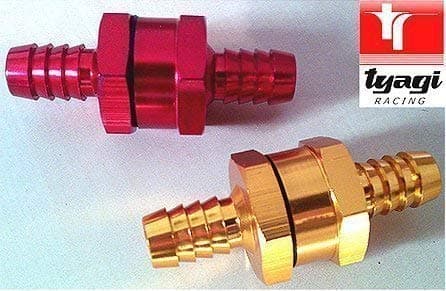 Tyagi Racing Non Return Valve 5/16 inch 8mm Check Valves One Way valve for Car Van Truck tractor ideal for fuel air or water usage. Brand