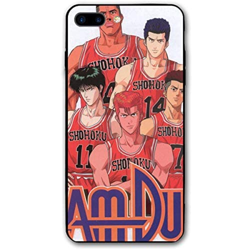 iPhone 7 Plus Case 8 Plus Case 5.5",Japanese Anime Case Plastic Soft Cover for iPhone 7 Plus/8 Plus (SLAM-Dunk)