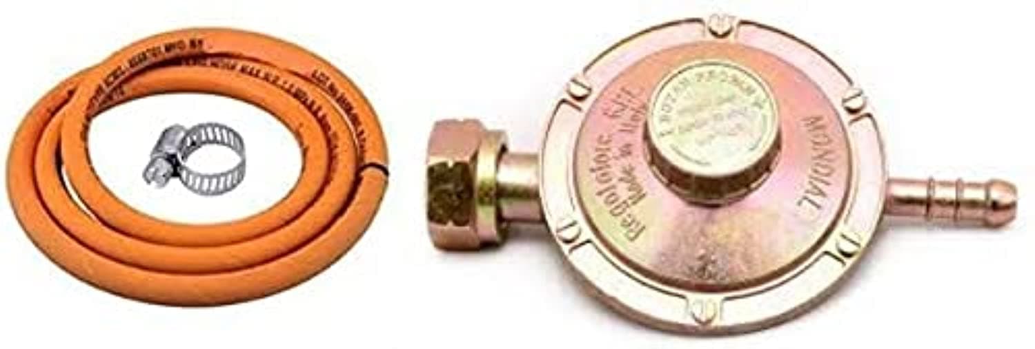 Gas Hose 3m with Regulator and Clip