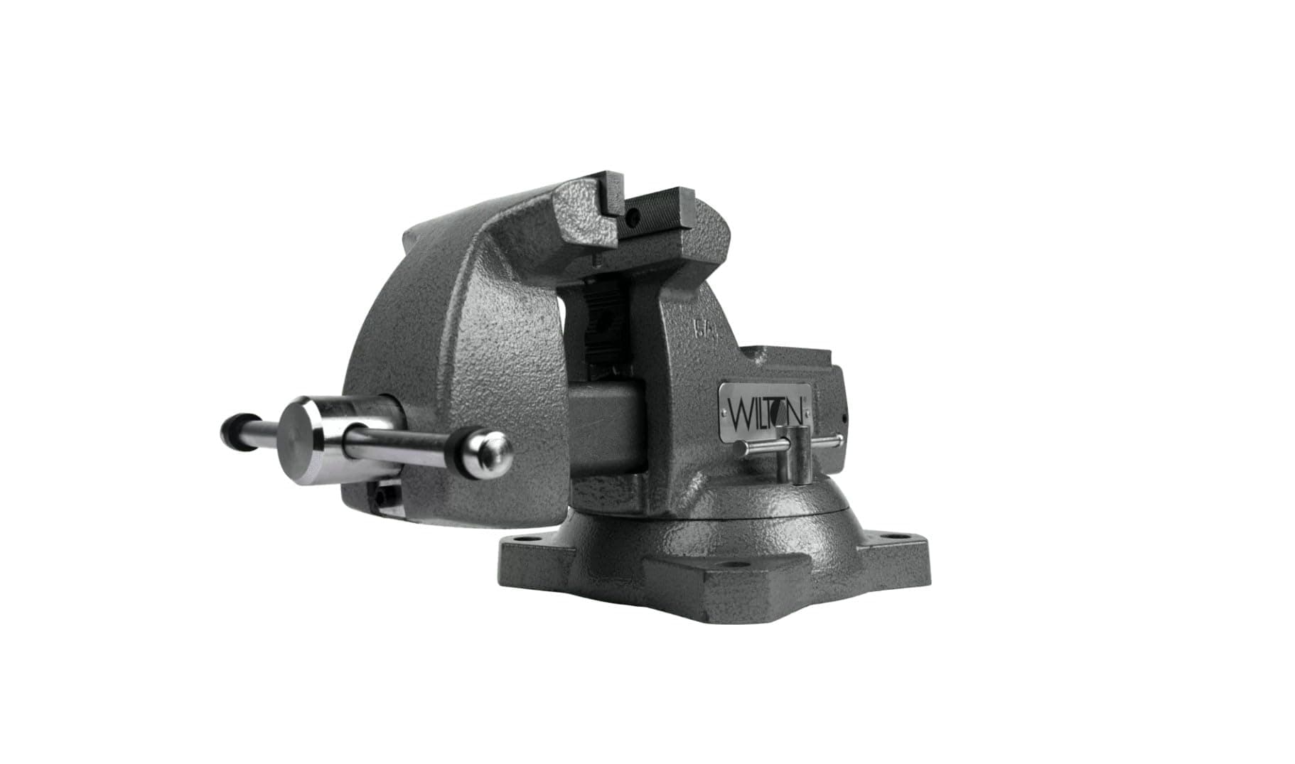 Wilton Mechanics Bench Vise, 5" Jaw Width, 5-1/4" Jaw Opening, 3-3/4" Throat (Model 745)