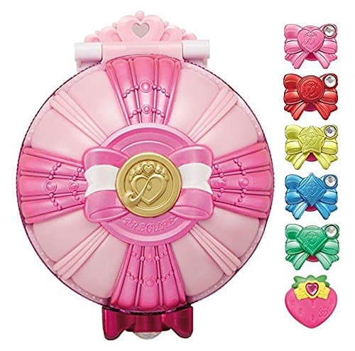 Glitter Pact with 6 Glitter Charms from Glitter Force (Imported from Korea)