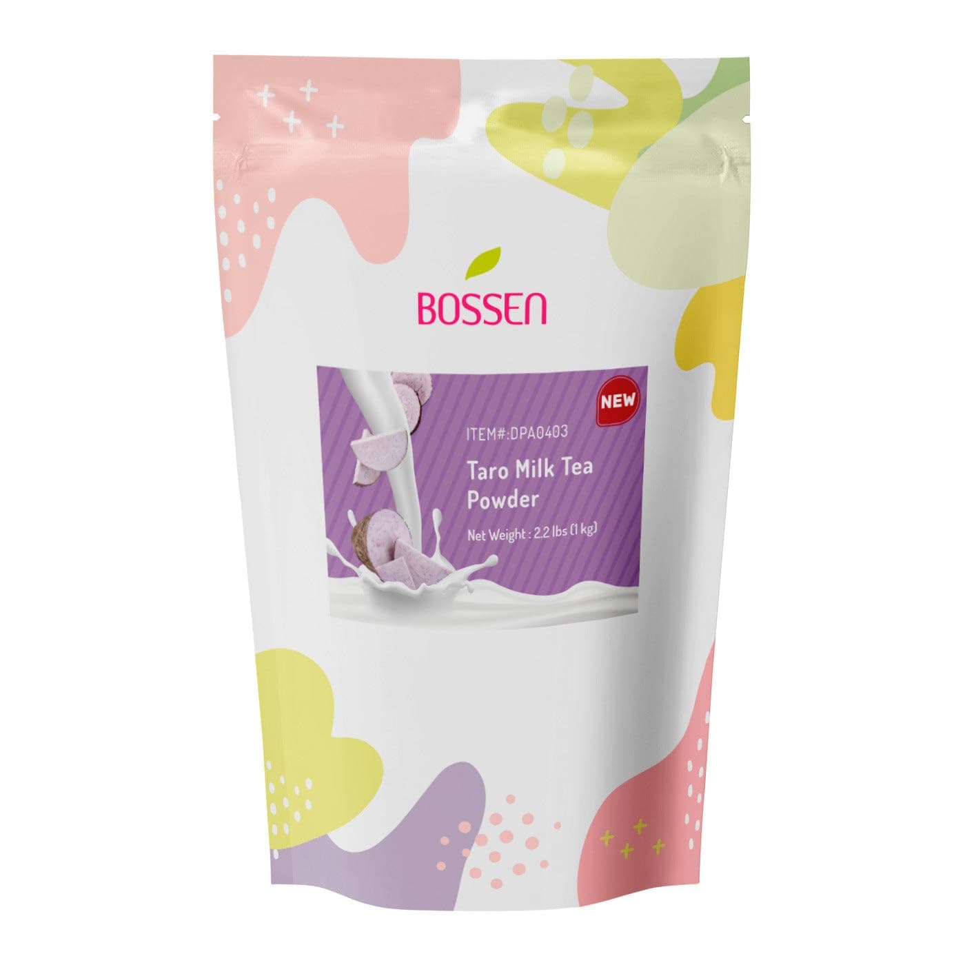Bossen Bubble Tea All-in-One Powder Mix (Taro)
