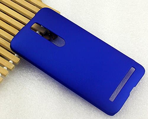 Kolorfish iSmooth Plastic Rubberised Finish Business Thin Back Case Cover for Asus Zenfone 2 ZE551ML (5.5 inches) Blue