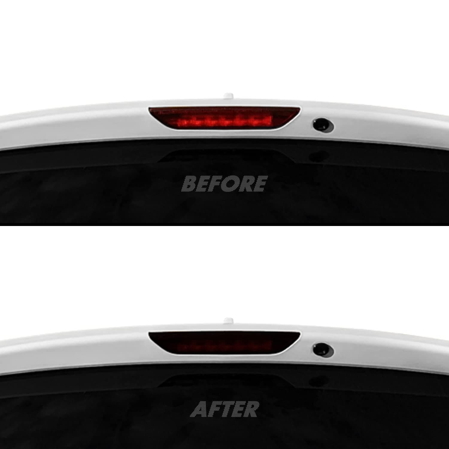 SlickMod PreCut Vinyl Smoke Tint for 2011-2023 Dodge Durango Third Brake Light (20% Dark Smoke, 7. Third Brake Light)