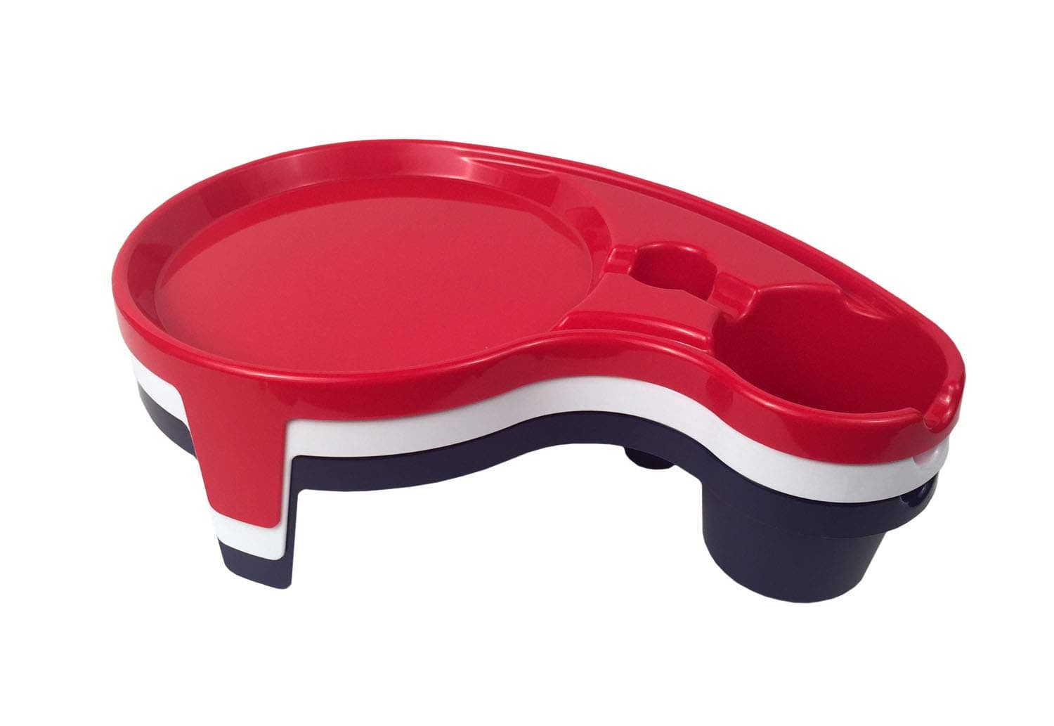 The Original Party Pal Plate Set (3 Pack), Red/White/Navy