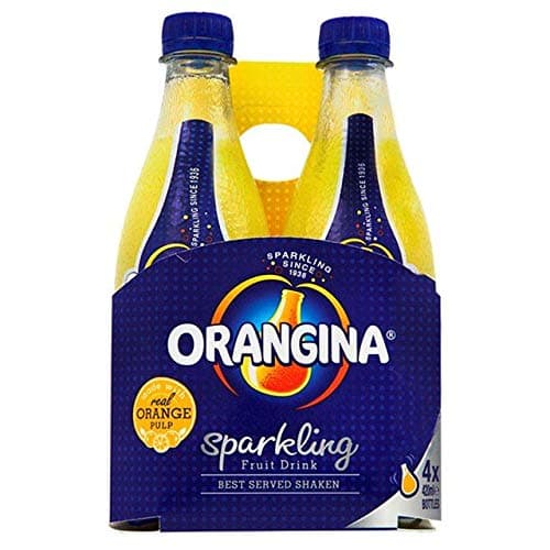 Orangina Sparkling Fruit Drink 4 x 420ml