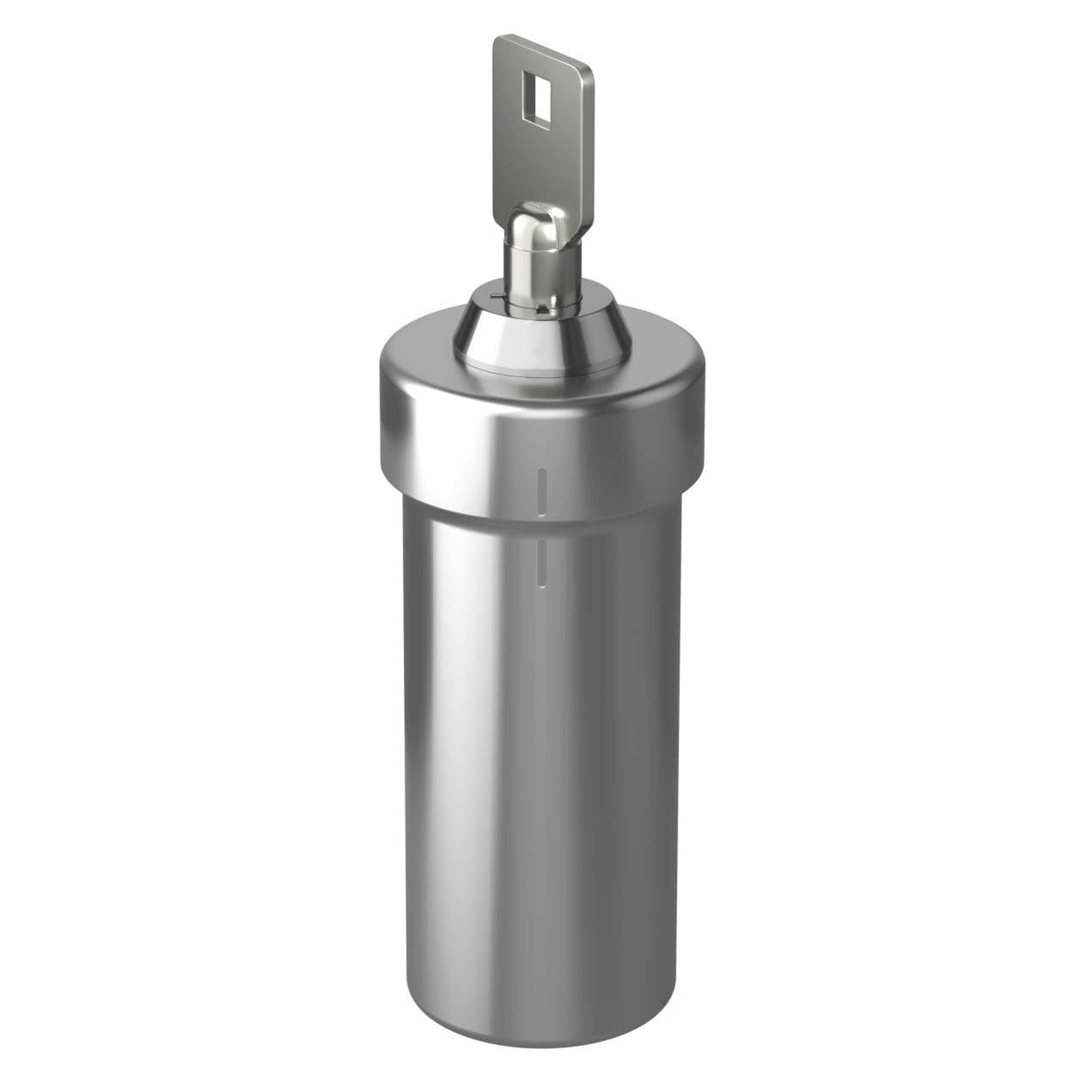 Ezy Dose Ezy Dose Locking Container │Secure Small Valuable Items │Stainless Steel Canister Locks with Key, Large