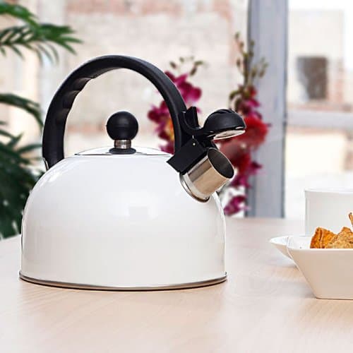 Mom Italy Brew Kettle 2.5 Liters, White