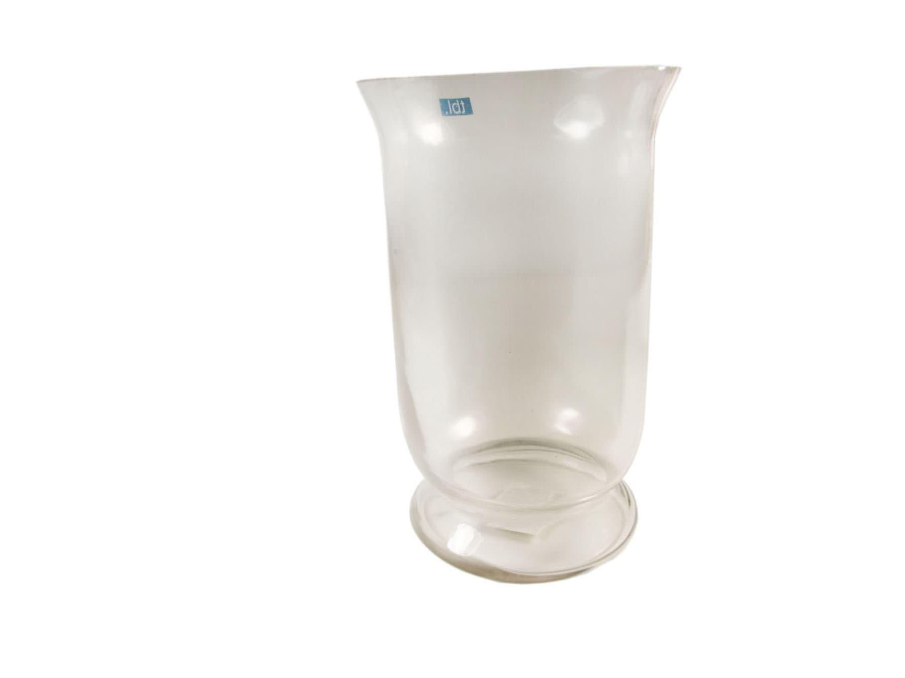 15cm Hurricane Glass Vase (4012)