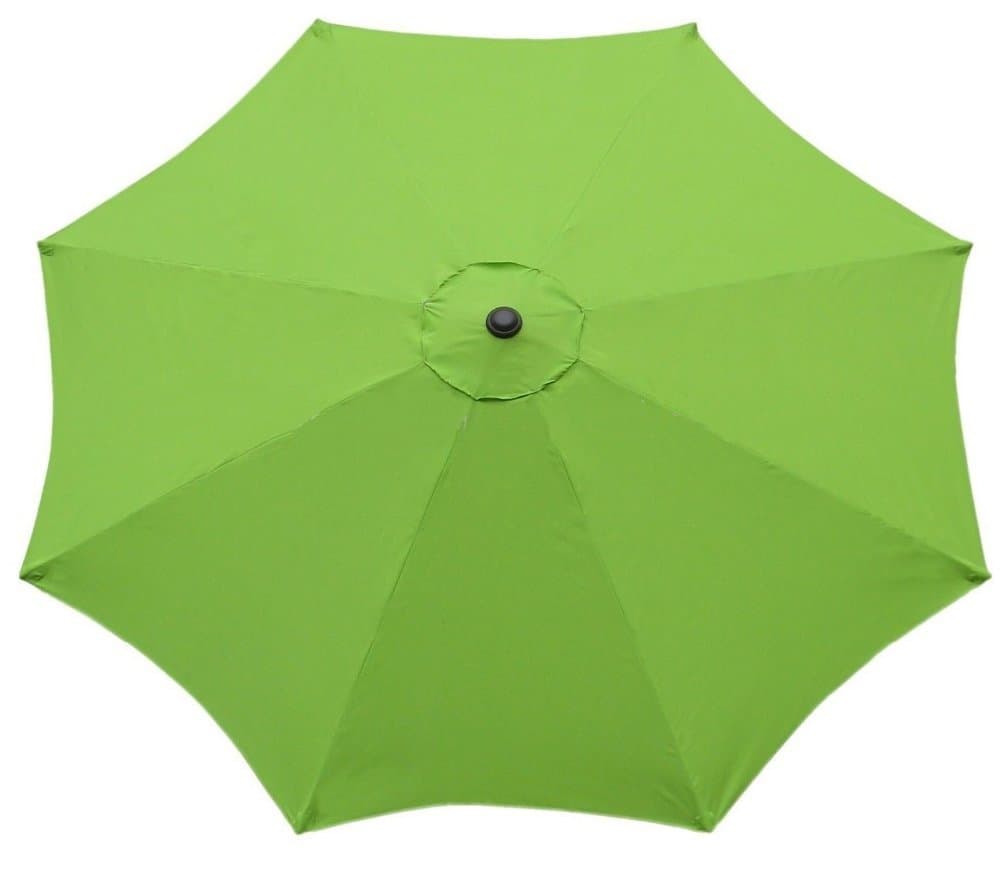 Replacement SAGE GREEN STRONG & THICK Umbrella Canopy for 10ft 8 Ribs (Canopy Only)