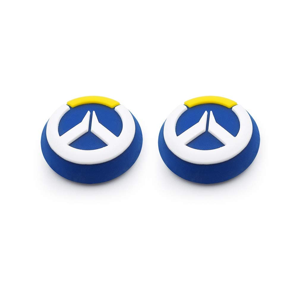 2PCS Joystick Cap Silicone Rubber Thumb Stick Grip Caps for PS5 PS4 PS3 Xbox 360 Xbox One Xbox One X Elite Controller (Color 2)