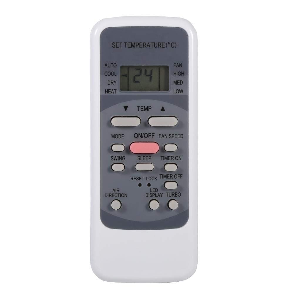 Universal AC Remote Control for R51/E R51/CE R51M/CE R51D/E R51M/BGE R51M/BGE, Air Conditioners with Digital LCD Screen,Multifunctional Codes Remote Control