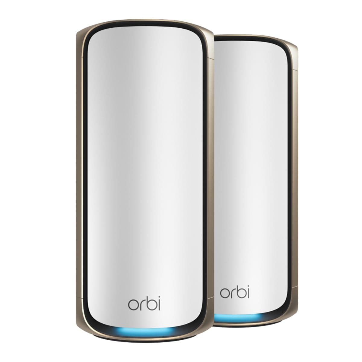 Orbi 970 Series Quad-Band WiFi 7 Mesh Network System (RBE972S) - Router + 1 Satellite Extender, Security Features, 27 Gbps, 6,600 sq. ft., 200 Devices, 10 Gig Internet Port – Free Expert Help