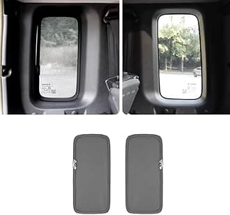 Fit for Suzuki Jimny 4-Door 2023 2024 2025 Auto Inner Door Window Anti-UV Windshield Sunscreen Dust Protector Cover，Sun Visor Shades Privacy Net Gauze Curtain Anti-Insect (Trunk Window Full)