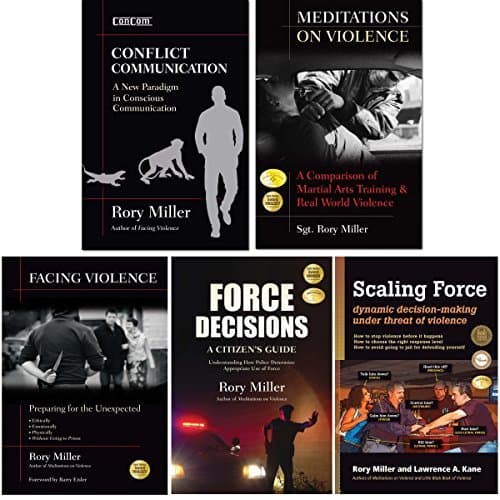 Bundle: Rory Miller Collection (YMAA books) Conflict Communication, Violence / Force