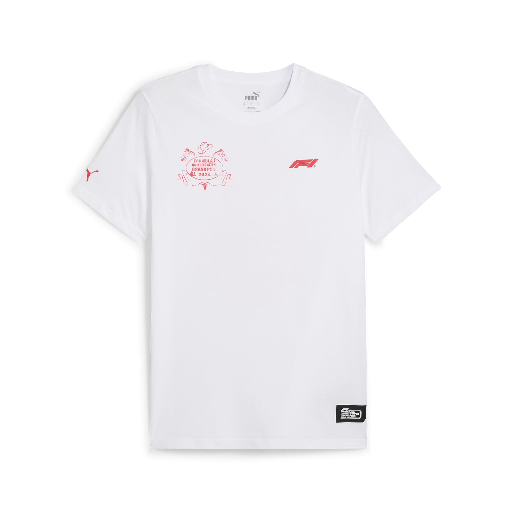 PUMAFormula 1 2024 Austin Tshirt - 100% Cotton