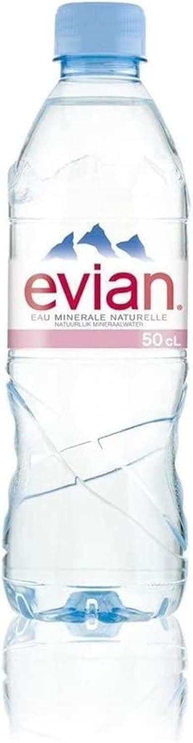 Evian Still Water, 500ml- Pack of 24