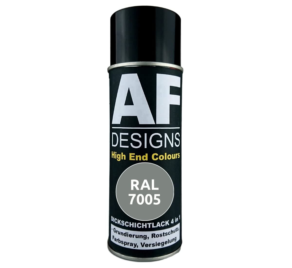 Alex Flittner Designs Rust Protection Paint 4-in-1 RAL 7005 Mouse Grey Metal Protective Paint Spray Rust Protection Paint Spray Can