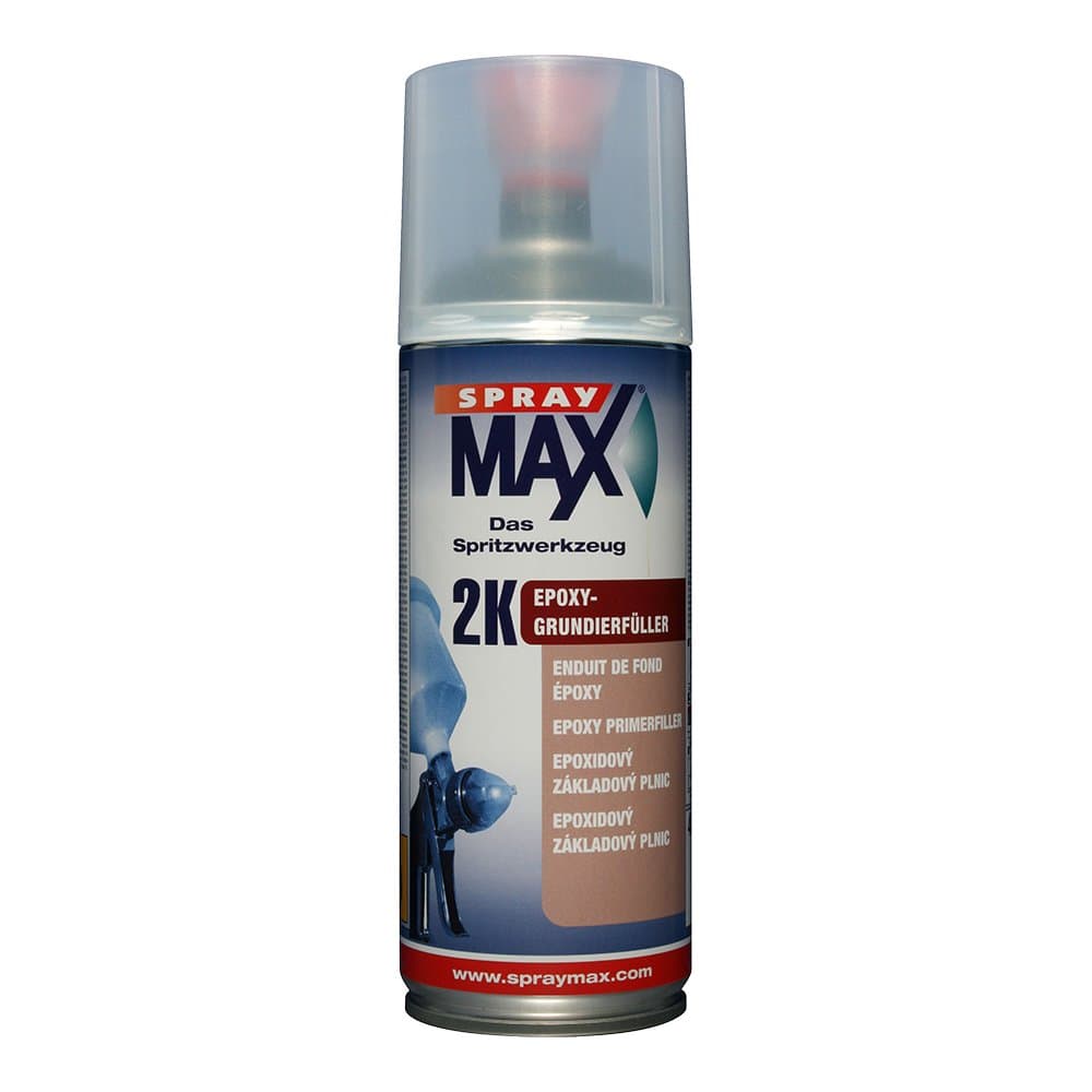 Spray Max 2 K Epoxy Primer Filler - 400ml (Black)