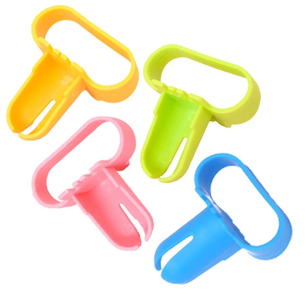 4 Pieces Balloon Tying Tool Device Balloons Knot Tools for Shower Party Wedding Birthday Decoration (4 Color)