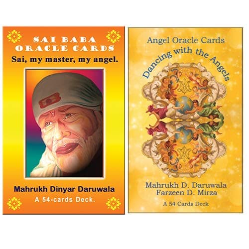 - Sai Baba Oracle Cards_Dancing with the Angels 54 deck of cards (Combo)