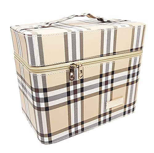 RK Brands Designer Multiple Trays Bridal Kit, Makeup Kit, Vanity Kits. (Multicolor)