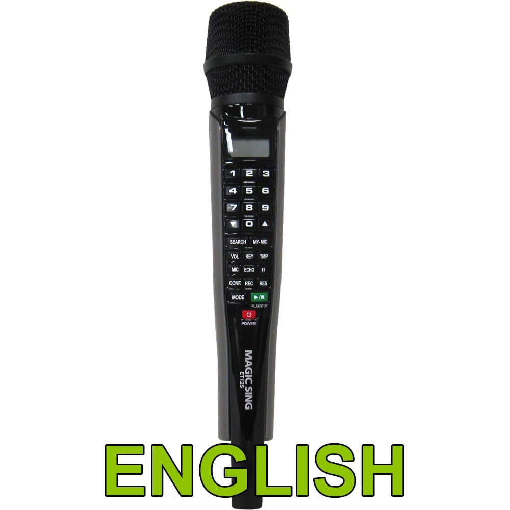 EnterTech MagicSing ET12S English Karaoke Microphone