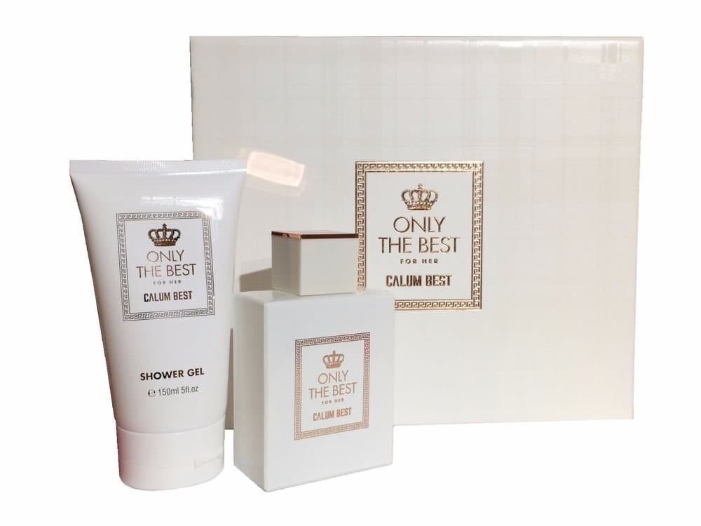Calum Best Only The Best for Her Gift Set 100ml Eau De Cologne Spray + 150ml Shower Gel