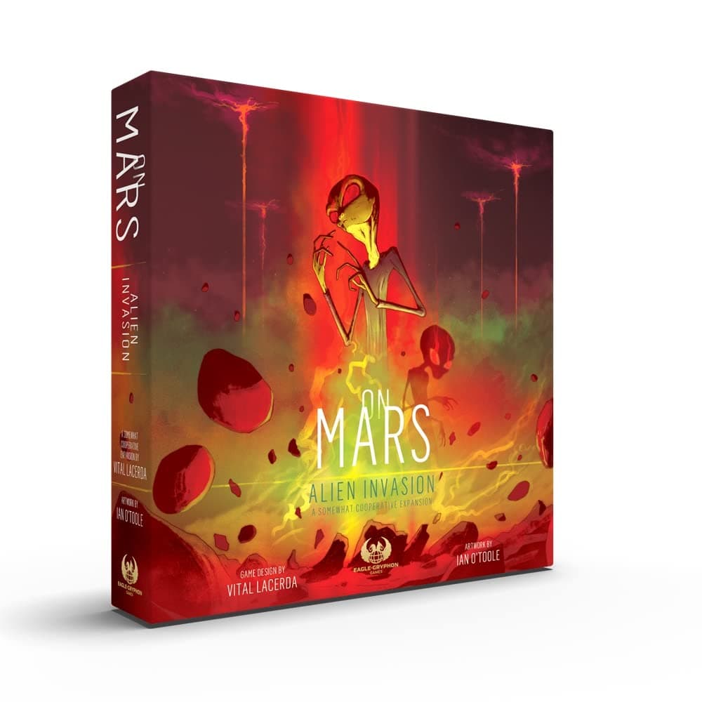 On Mars Alien Invasion Board Game Expansion