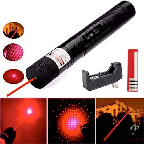 LUCHENG Red High Power Visible Light with Adjustable Focus for Hunting Hiking