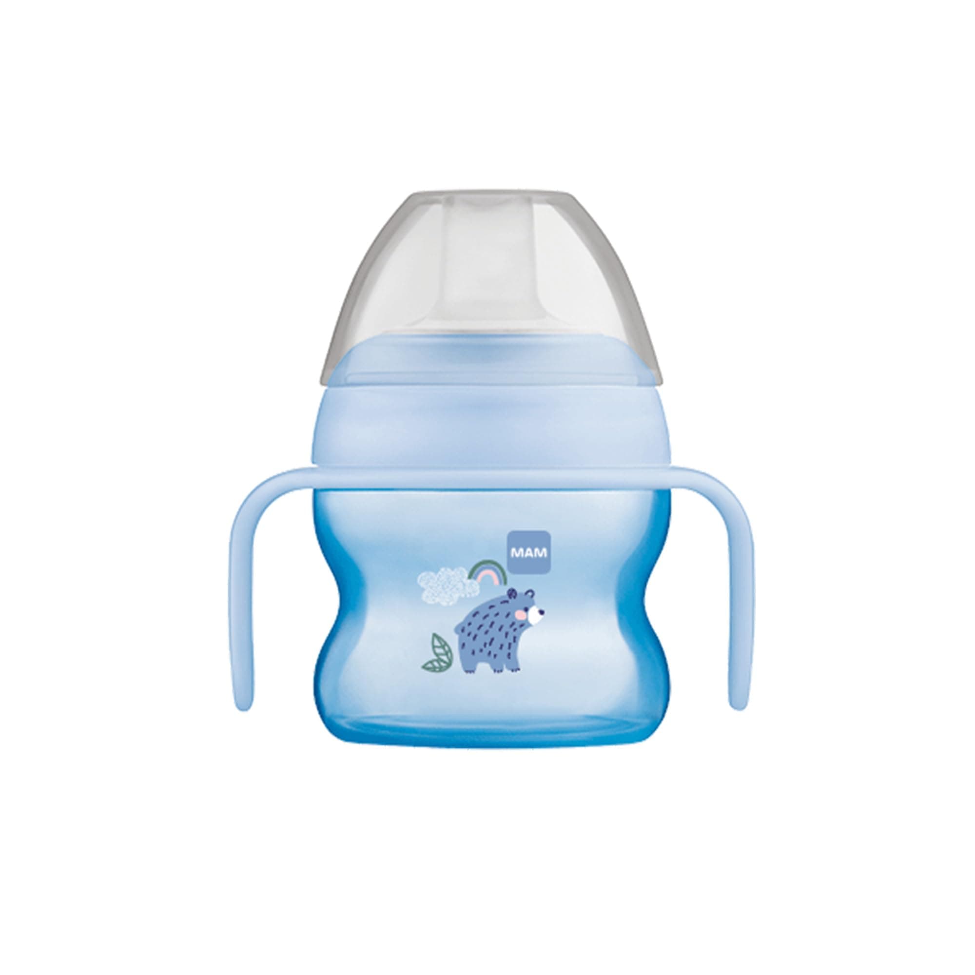 MAM Starter Cup with Handles, Boy, 5 Ounces, 1-Count by MAM