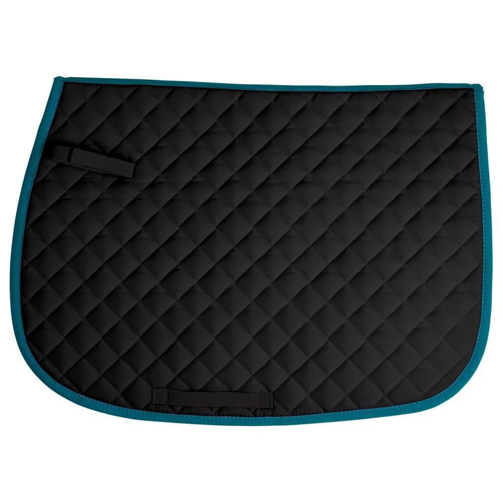 All-Purpose Saddle Pads for Horses | Schooling Saddle Pad Square Cut | Equines Horse Saddle Pads | Polyester Fabric Blend | 23" Spine and 18" Drop Length