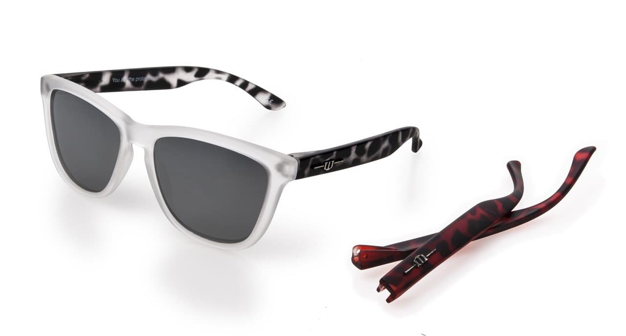 WINS ZENITH 2 Colors Leopard Red And Black Legs Polarized EyE Protector Sunglasses