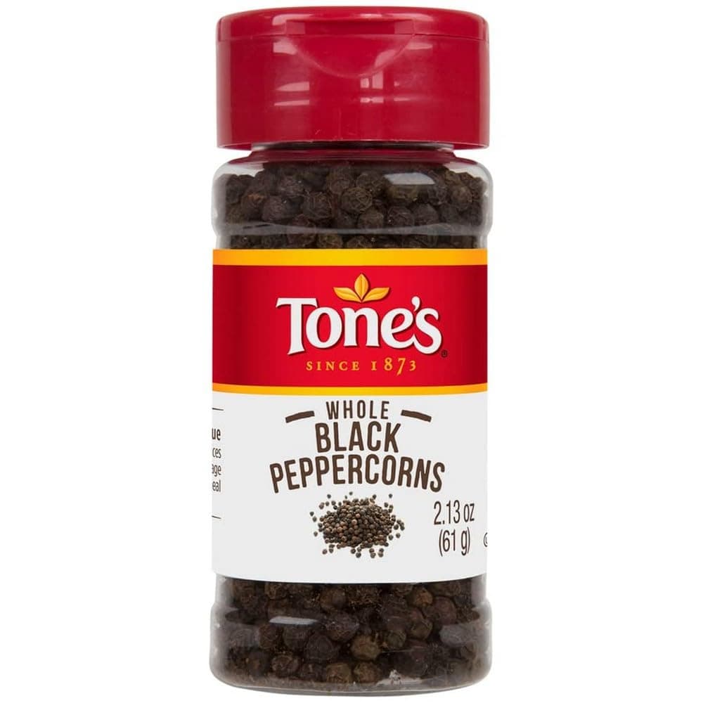 Whole Black Peppercorns, 2.13 Ounce