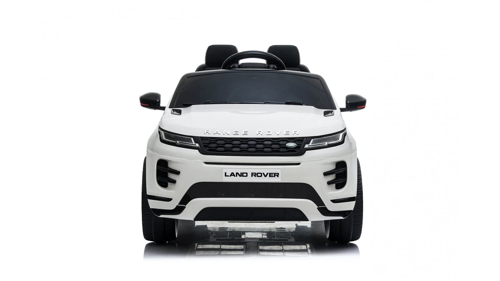 Range Rover Evoque Electric Car for Children - Full Optional, Remote Control, Leather Seat, Open Doors, Double Motor, 12 V White