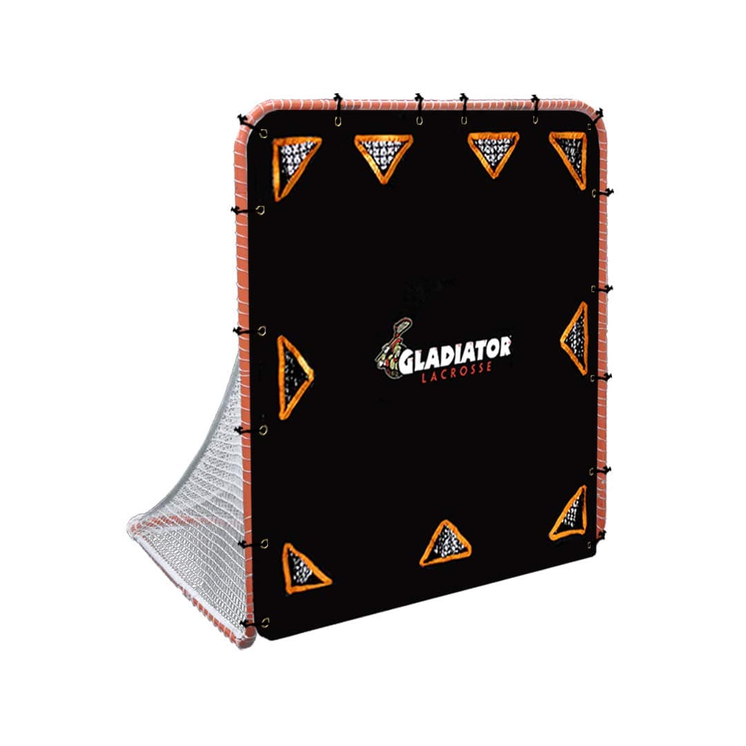 Gladiator Lacrosse Goal Target Shooter Advanced Level, Multipocket, 9-Pocket Advanced Lacrosse Target Black Multi, Fits all standard sized lacrosse goals 6′ x 6′