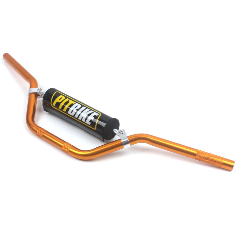 Motorcycle 7/8" 22MM Handlebar Handle Bar with Foam Pad Compatible with CRF YZF KXF KLX RMZ DRZ Pit Dirt Bike Motocross ATV Quad GOLD