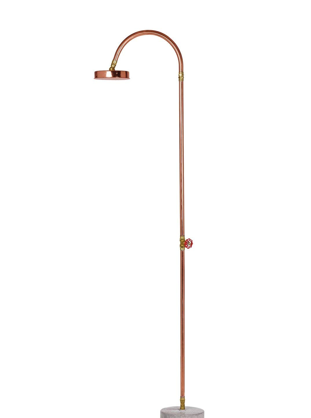 Seletti "Aquart Lux" Shower In Processed Copper H. Cm.200, Copper, h. 6.5 feet