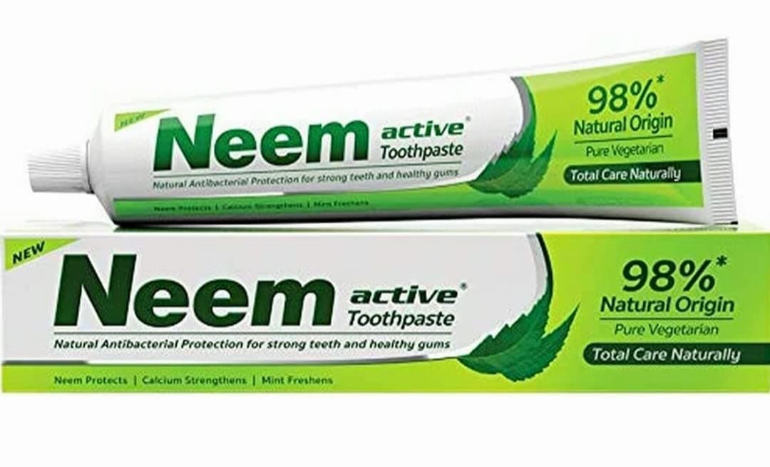 Neem Active Herbal Toothpaste 125g - Natural Protection for Strong Teeth & Healthy Gums by Crazee Deal