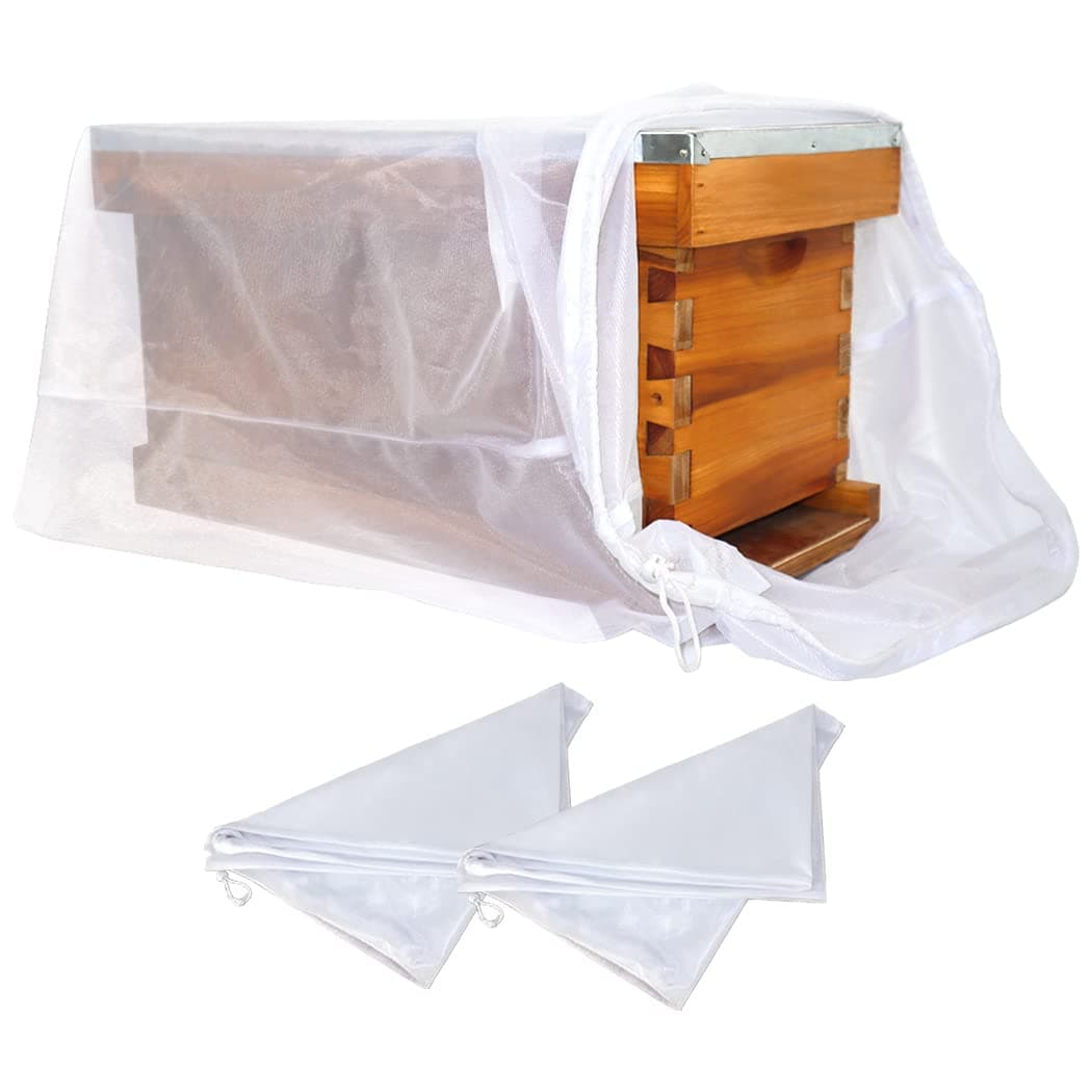 BeeCastle 2pcs Bee Hive Nuc Mesh Transport Bag