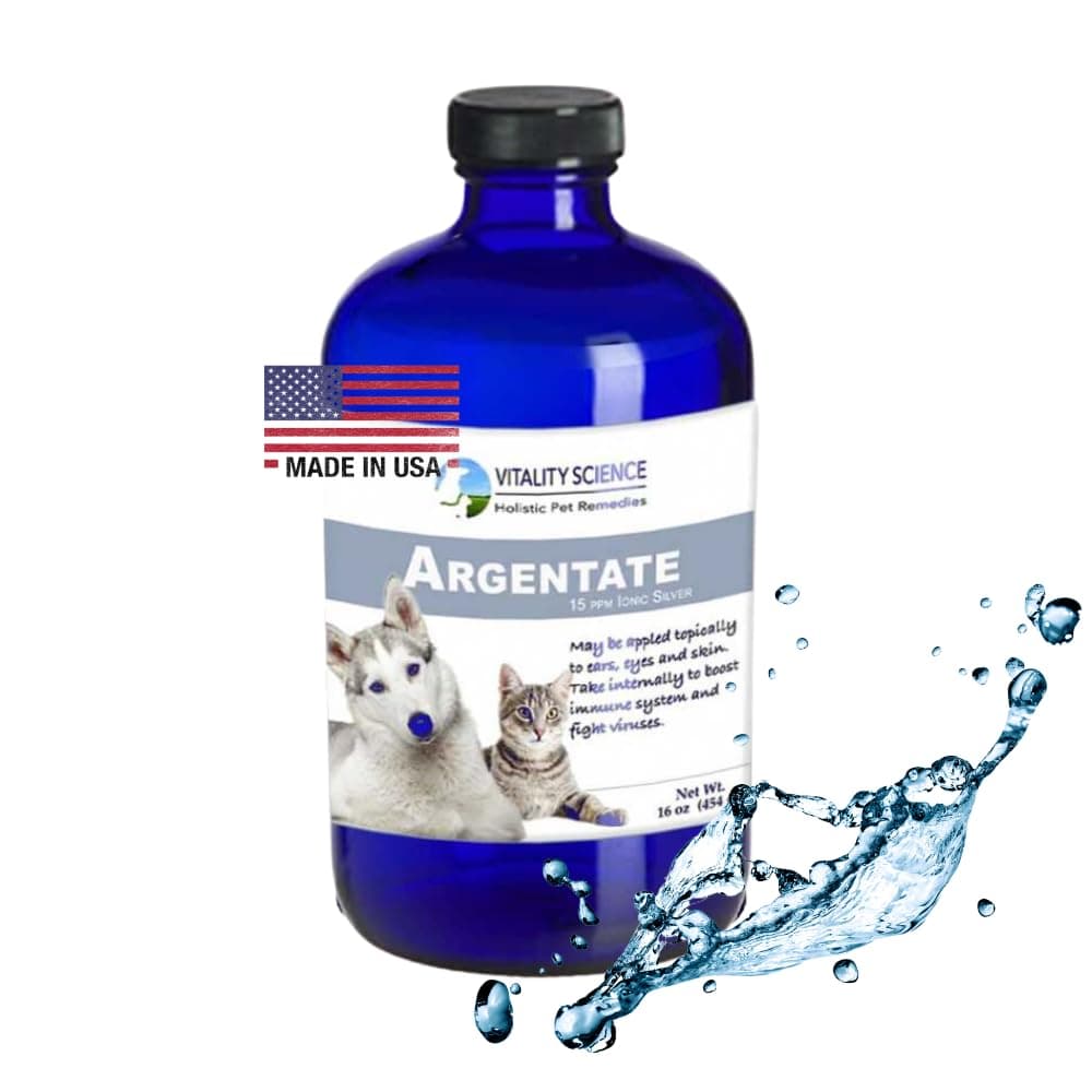 Argentate Ionic Silver for Dogs | Promotes Oxygen-Rich Environment (16oz)