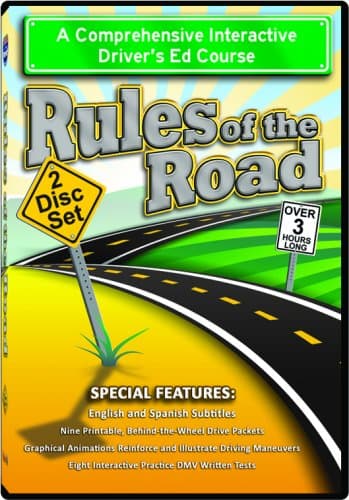 Rules of the Road 2-Disc DVD Set: Interactive Driver's Ed Course